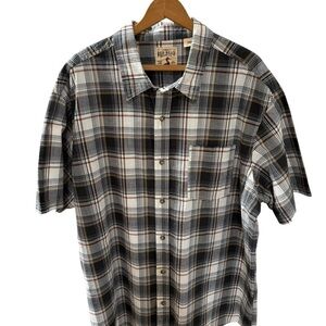 Red Head  Brand Co Men’s Plaid Size 2XL Short Sleeve 100% Cotton Dad Shirt